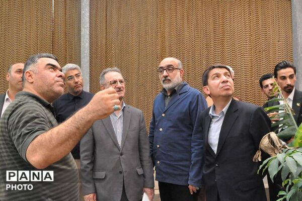 بازدید فرماندار ورامین و معاون گردشگری وزارت میراث از مزارع استوایی پاپایا در شهرستان ورامین 