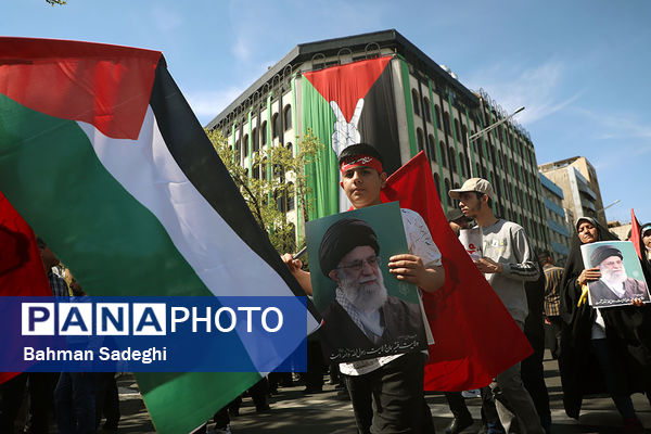 مراسم راهپیمایی روز جهانی قدس در تهران