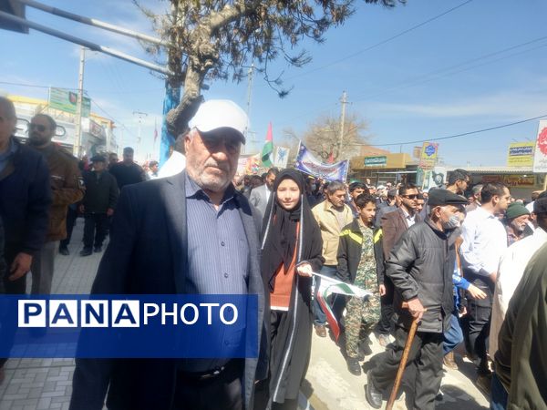راهپیمایی روز جهانی قدس در شیروان