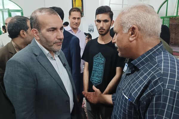 بازدید استاندار کرمانشاه از چند شعبه اخذ رأی