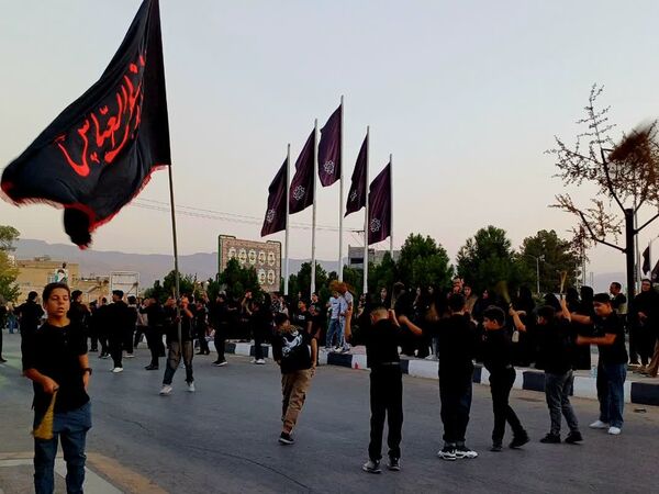 عزاداری جوانان در روز  رحلت نبی اکرم اسلام و امام حسن مجتبی (ع)