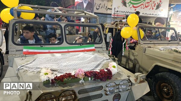 جشن ازدواج علوی با نورافشانی، آیین ازدواج آسان و کاروان خودرویی کودکان