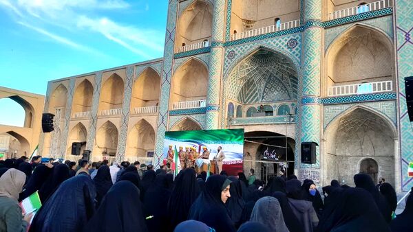 نمایش اقتدار ملت بزرگ ایران در یزد