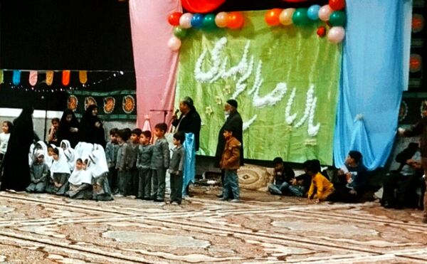 جشن ولادت امام زمان(عج) در حسینیه حسینی روستا ارغا خلیل آباد