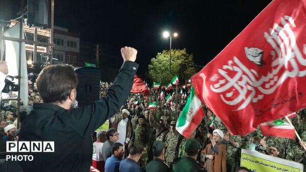 ازدرگزین تا میدان رزمایش؛ نمایش اقتدار درگزینی‌ها در رزمایش ۲ هزار نفری