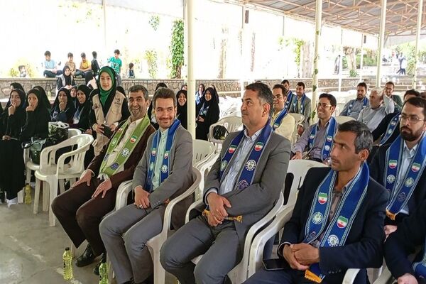 گردهمایی بیست و پنجمین سالروز  تاسیس سازمان دانش‌آموزی خراسان رضوی در اردوگاه باغرود نیشابور