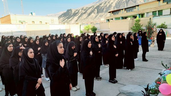 نواخته شدن زنگ مهر در  مدارس شهرستان لنده