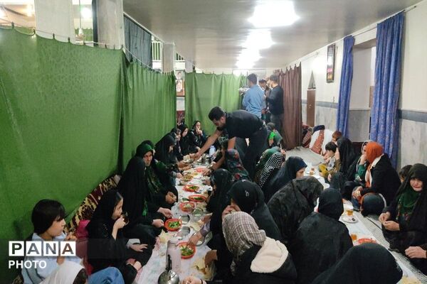 ضیافت افطاری در شب بیست و سوم ماه مبارک رمضان مسجد جامع شهر بار 