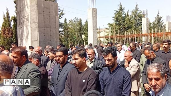 تشییع پیکر مطهر شهید علی کیانی در یاسوج 