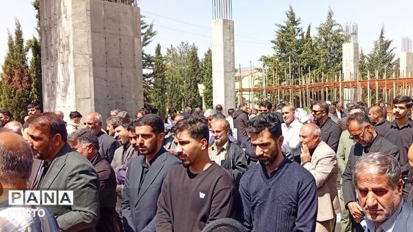 تشییع پیکر مطهر شهید علی کیانی در یاسوج 