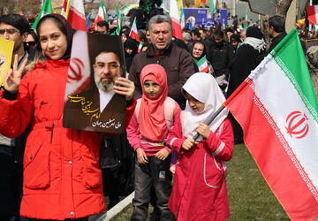 راهپیمایی روز قدس در منطقه کشاورز