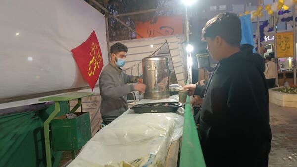 جشن خیابانی مهر علوی در شهرستان کاشمر 