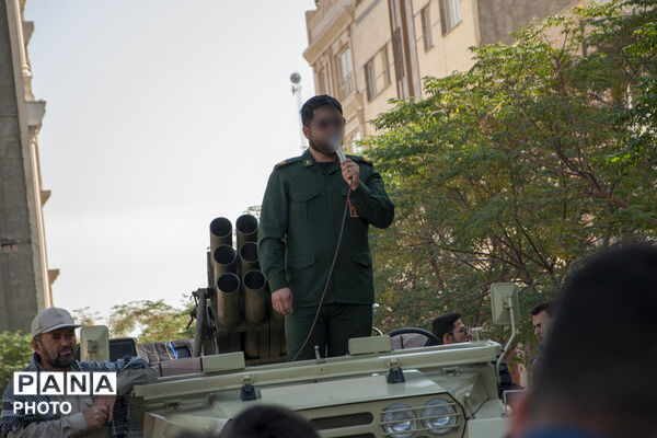 مهمانی شهید گمنام در مدرسه فرزندان میهن اسلامشهر