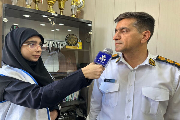 نشست خبری رئیس پلیس راهور استان بوشهر