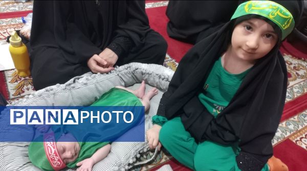 شیرخوارگان حسینی در مسجد جامع امام محمدباقر (ع)