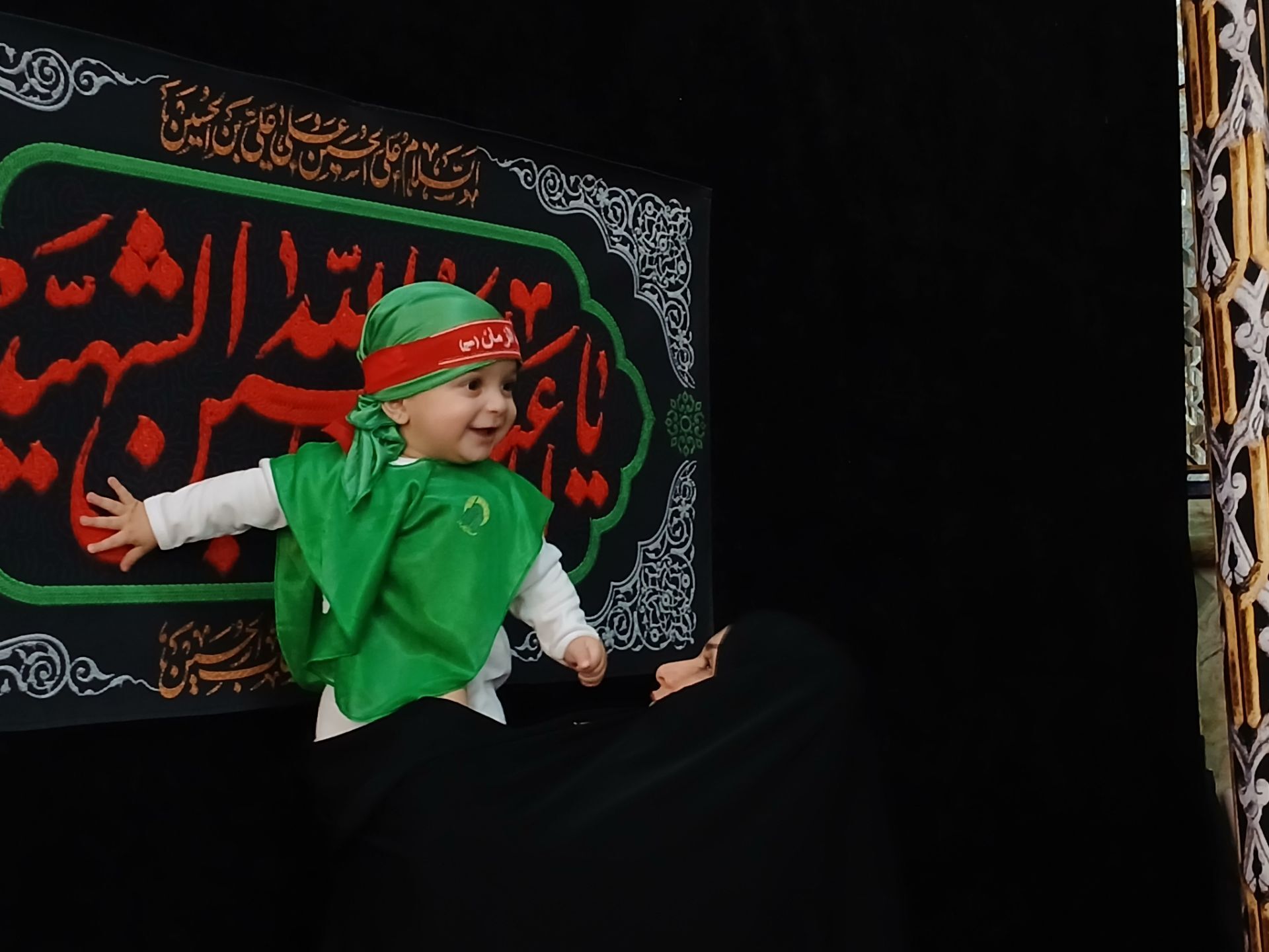 در حریم کوچکترین سرباز کربلا