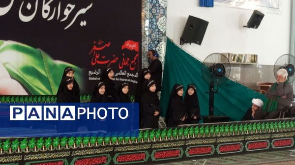 مراسم شیرخوارگان حسینی در مصلی بزرگ امام علی(ع) شهرستان ساوه