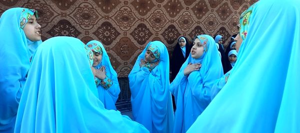 حماسه حضور مردم در حمایت از طرح نور حجاب و عفاف در مشهد