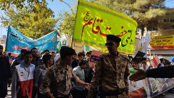 راهپیمایی ۱۳ آبان در فریمان