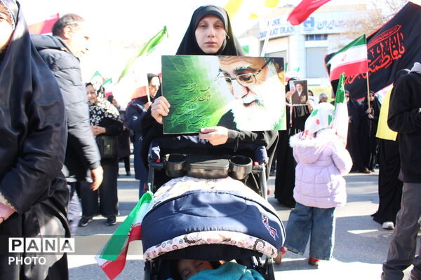 خروشِ عاشقان همدانی در چهلمین سالگرد شهادت رهبر