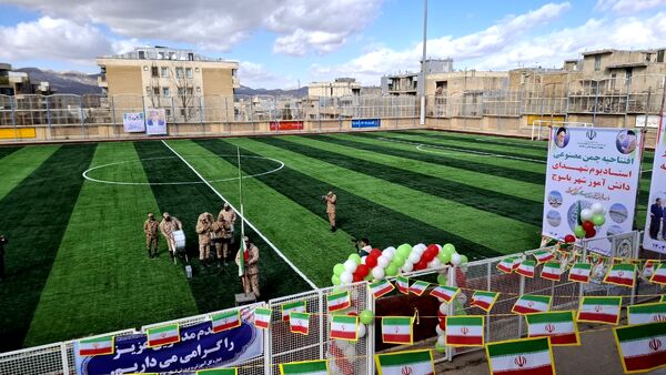 بهره‌برداری از بزرگترین چمن مصنوعی دانش‌آموزی در کهگیلویه و بویراحمد