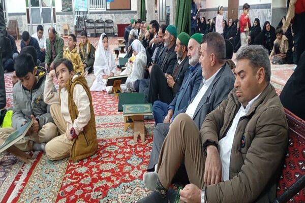 محفل انس با قرآن کریم  در مسجد جامع شهر بار نیشابور 
