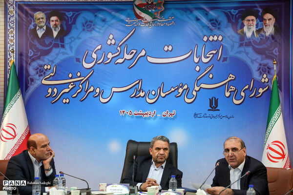 انتخابات مرحله کشوری شورای هماهنگی موسسان مدارس غیر دولتی