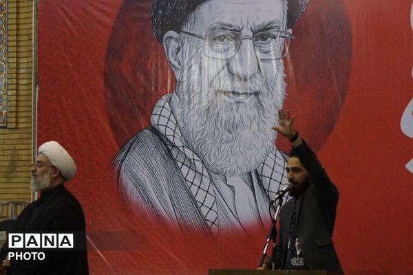 آیین یادبود رهبر شهید انقلاب اسلامی در مسجد جامع شهرستان قرچک
