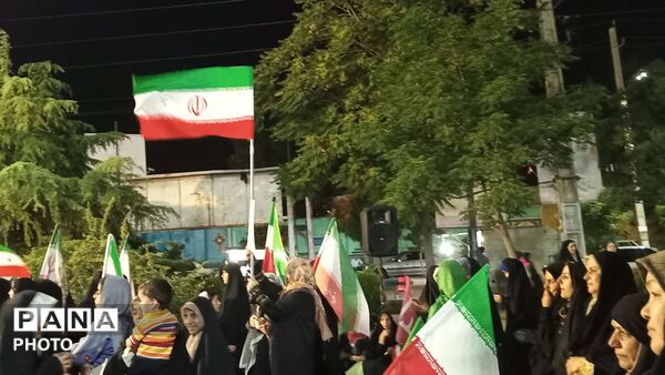 حضور مردم خستگی ناپذیر شهر فردوسیه پس از گذشت سه ماه ازشهادت رهبر عزیزمان
