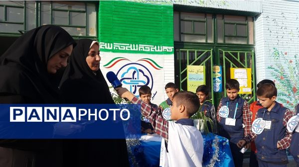 افتتاحیه سفیران سلامت در دبستان سرافراز ناحیه۷ مشهد 