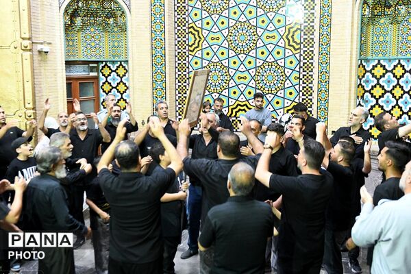 عطر عزاداری دهه اول محرم در حرم حضرت عبدالعظیم حسنی علیه‌السلام شهرری 