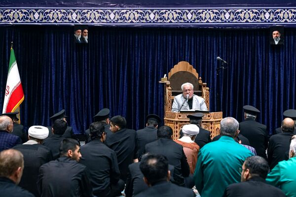 عزاداری دهه اول محرم با حضور تولیت آستان قدس رضوی