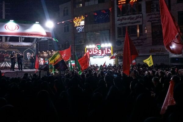 تجدید بیعت‌ میدان‌داران‌ شهرقدسی‌ با‌  سید و سالار‌ شهدا‌ در‌ شب عاشورا 