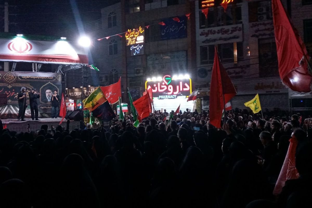 تجدید بیعت‌ میدان‌داران‌ شهرقدسی‌ با‌  سید و سالار‌ شهدا‌ در‌ شب عاشورا 