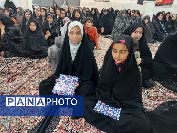 تقدیر از دانش‌آموزان فعال روستای نقاب