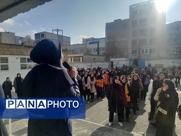 طرح مدام در دبیرستان سرافرازان ناحیه ۶ مشهد 