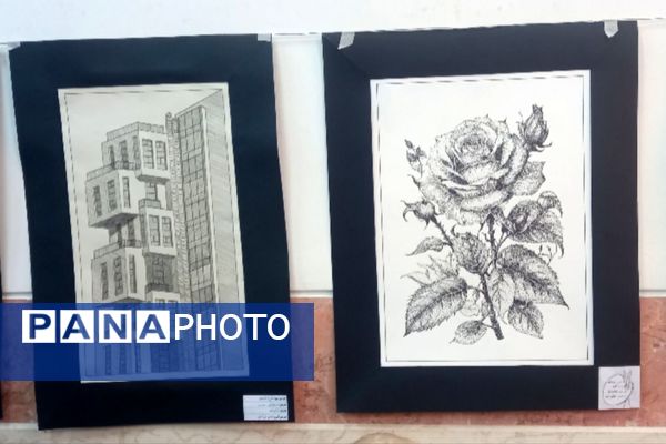 ژوژمان گرافیک در هنرستان اسوه رباط‌کریم