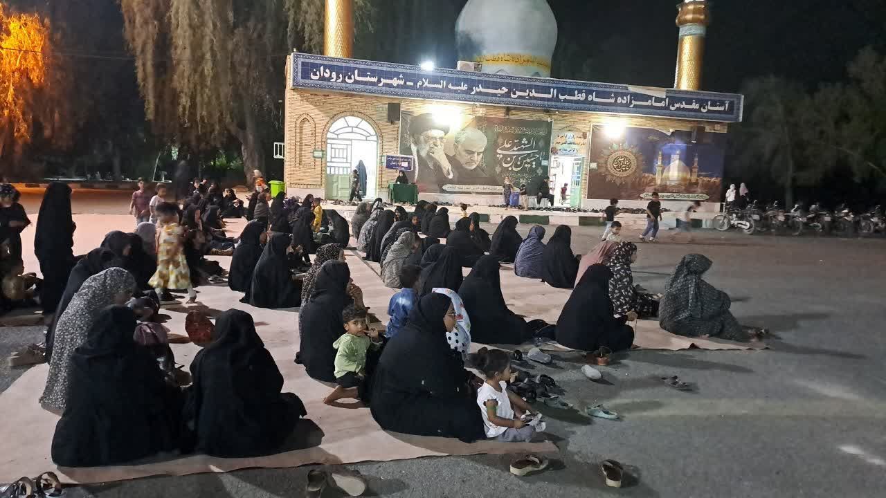 مراسم عزاداری فاطمیه در رودان 