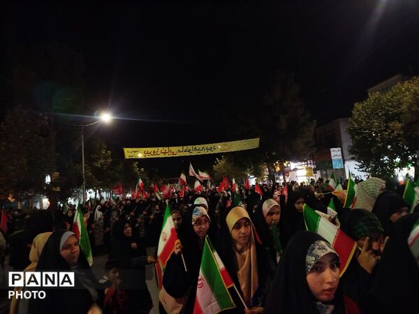 رزمایش «جان‌فدا»؛ نمایش آمادگی مردم نیشابور برای دفاع از کشور