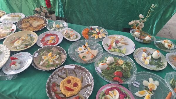 برگزاری روز جهانی تخم‌مرغ در دبستان دخترانه شهید جمیله کریمی شهرستان زارچ 