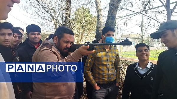 مسابقات تیراندازی یادواره شهدای امنیت دانش آموز نیشابوری 
