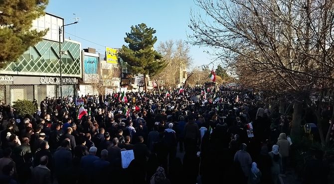 شهدای امنیت نیشابور با حضور با شکوه مردم تشییع شدند