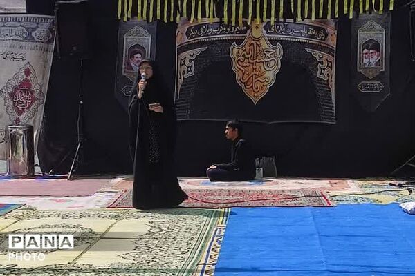 برپایی موکب توسط مدارس ناحیه دو شهرری به مناسبت اربعین حسینی 