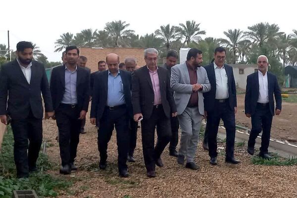 بازدید معاون متوسطه وزارت آموزش و پرورش از هنرستان کشاورزی شهید باهنر سعدآباد