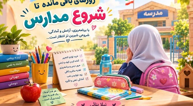 شمارش معکوس برای آغاز مدارس؛ دانش‌آموزان آماده شوند
