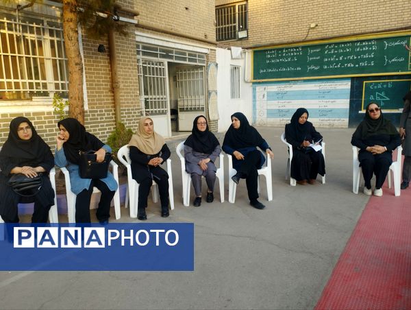 افتتاحیه المپیاد ورزشی در دبیرستان مستوفق