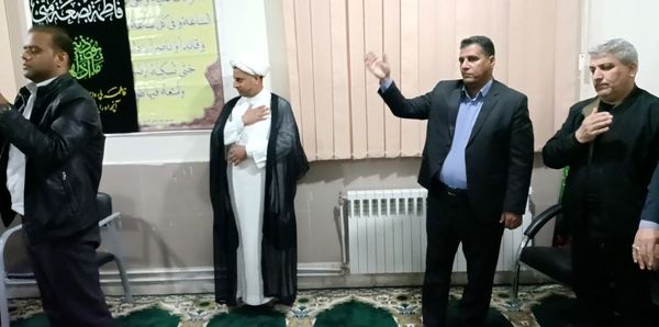 لبیک دانش‌آموزان دبیرستان نمونه دولتی آفرینش به ندای مظلومیت حضرت زهرا (س)