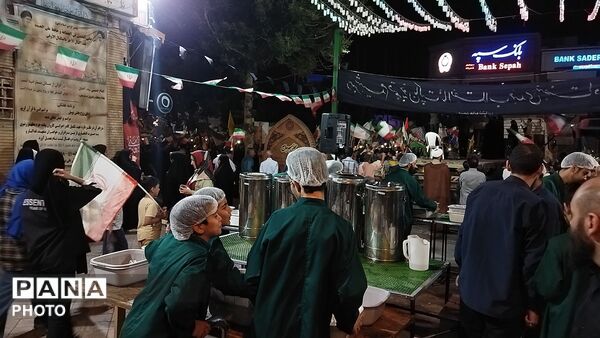  چایخانه فاطمه الزهرا در قاب پانا