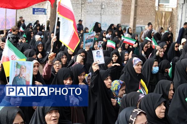 تجلی وحدت و همدلی در خلیل‌آباد؛ برگزاری باشکوه راهپیمایی ۲۲ بهمن