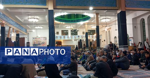 مراسم وفات ام الشهدا حضرت ام‌البنین در مسجد قدس نیشابور 